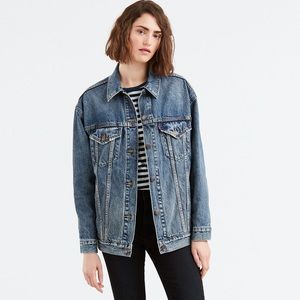 Levis Premium Baggy Trucker Jacket Bust 